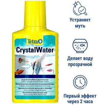 Tetra Crystal Water средство для очистки воды от всех видов мути 100 мл Tetra Crystal Water средство для очистки воды от всех видов мути 100 мл