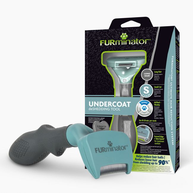Фурминатор FURminator S для маленьких кошек c длинной шерстью Фурминатор FURminator S для маленьких кошек c длинной шерстью