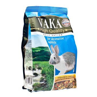Вака High Quality корм для декоративных кроликов 500г/10/ Вака High Quality корм для декоративных кроликов 500г/10/