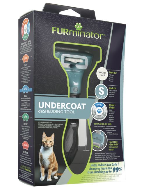 Фурминатор FURminator S для маленьких кошек c короткой шерстью Фурминатор FURminator S для маленьких кошек c короткой шерстью