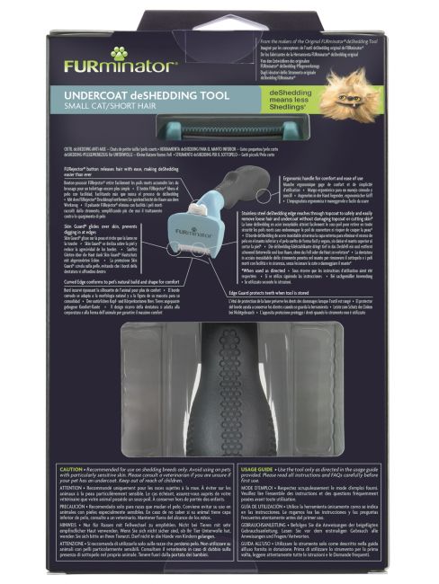 Фурминатор FURminator S для маленьких кошек c короткой шерстью Фурминатор FURminator S для маленьких кошек c короткой шерстью