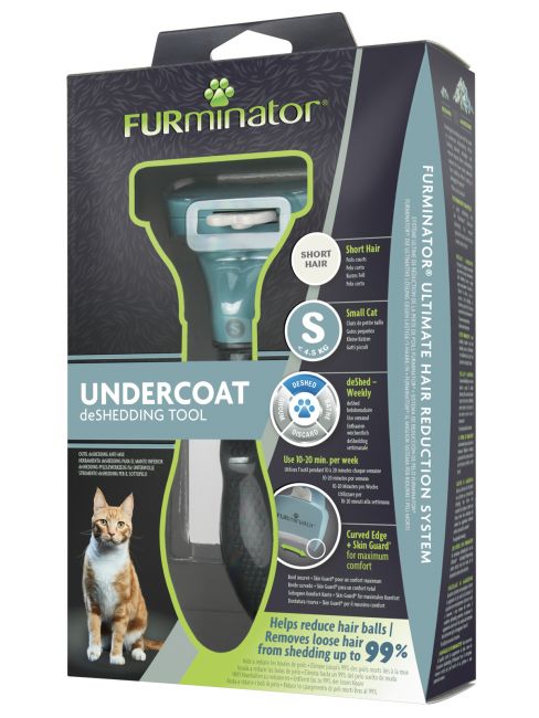 Фурминатор FURminator S для маленьких кошек c короткой шерстью Фурминатор FURminator S для маленьких кошек c короткой шерстью