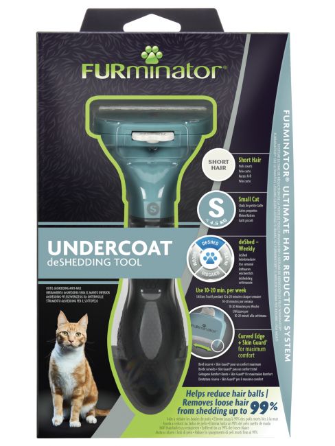 Фурминатор FURminator S для маленьких кошек c короткой шерстью Фурминатор FURminator S для маленьких кошек c короткой шерстью