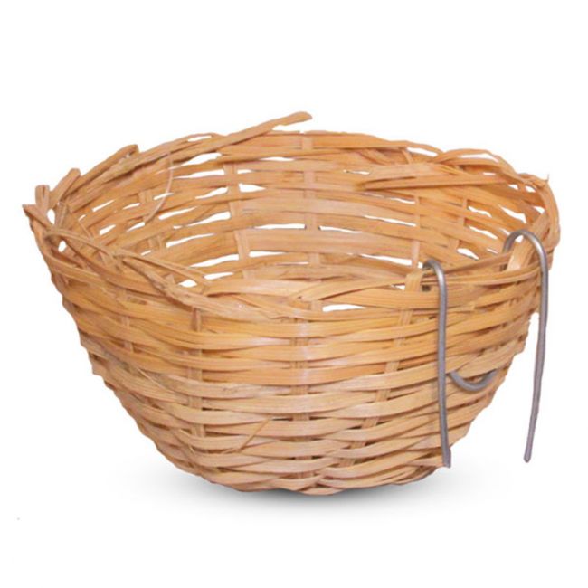 Гнездо для птиц из лозы, d90*65мм, серия NATURAL Гнездо для птиц из лозы, d90*65мм, серия NATURAL