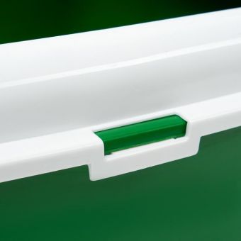 Туалет Сима с бортом + сетка + совок 30 х 39 х 13,5 см зеленый FIX