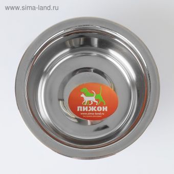Миска для кошек Пижон, стандартная, с полосой, фиолетовая, 220 мл Миска для кошек Пижон, стандартная, с полосой, фиолетовая, 220 мл