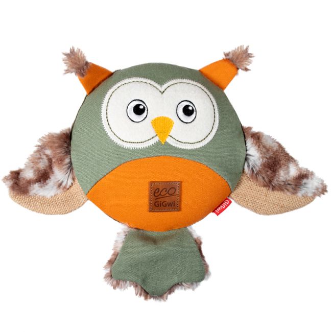 85014 Игрушка для собак Сова с большой пищалкой 31 см, серия CATCH & FETCH ECO 85014 Игрушка для собак Сова с большой пищалкой 31 см, серия CATCH & FETCH ECO