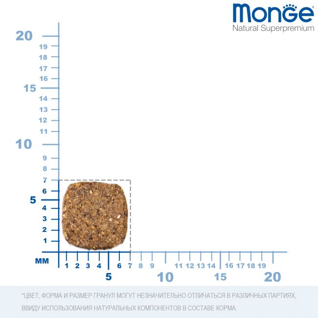 Сухой корм Monge Cat BWild GRAIN FREE для стерилизованных кошек, беззерновой, из тунца, 1,5 кг