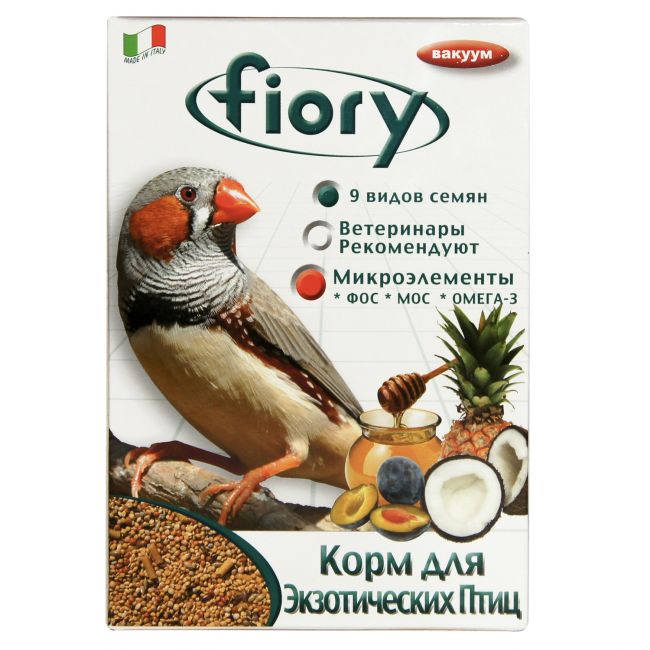 FIORY корм для экзотических птиц Esotici 400 г FIORY корм для экзотических птиц Esotici 400 г