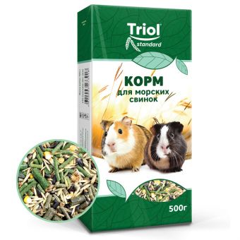 Корм для морских свинок, 500г, Тriol Standard Корм для морских свинок, 500г, Тriol Standard