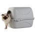 BAMA PET био-туалет для кошек PRIVE 42х50,5х39,6h см, белый