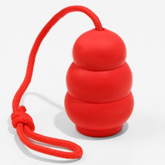 Игрушка "Граната на веревке", термопластичная резина, игрушка 10,5 х 5 см, красная Игрушка "Граната на веревке", термопластичная резина, игрушка 10,5 х 5 см, красная