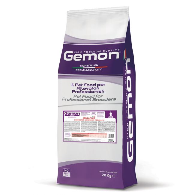 Сухой корм Gemon Dog PFB Mini 26/13 для взрослых собак мелких пород с лососем и рисом 20 кг Сухой корм Gemon Dog PFB Mini 26/13 для взрослых собак мелких пород с лососем и рисом 20 кг
