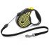 Поводок-рулетка для собак Flexi Life Geometry Yellow M 5м до 20кг, трос Поводок-рулетка для собак Flexi Life Geometry Yellow M 5м до 20кг, трос