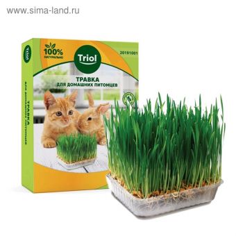Травка для животных Triol, 120 г Травка для животных Triol, 120 г