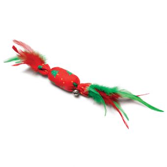 Игрушка для кошек "Конфета", 100/190мм, серия NEW YEAR Игрушка для кошек "Конфета", 100/190мм, серия NEW YEAR