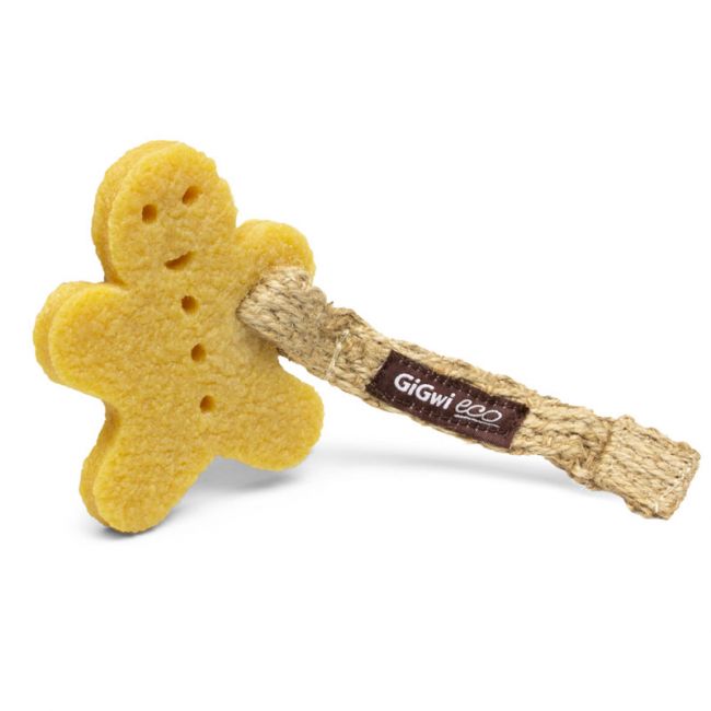 75316 Игрушка для собак Маленький пряник из экорезины 10см, серия GUM GUM DOG ECO 75316 Игрушка для собак Маленький пряник из экорезины 10см, серия GUM GUM DOG ECO